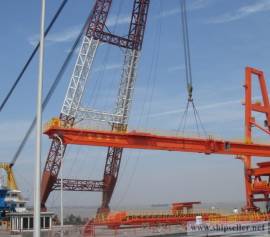 500t crane barge $3million 500 ton floating crane vessle