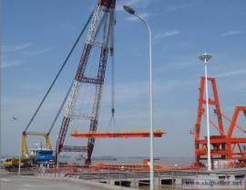 500t crane barge $3million 500 ton floating crane vessle