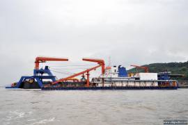 6000m3  DUMB CUTTER SUCTION DREDGER