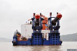 6000m3  DUMB CUTTER SUCTION DREDGER