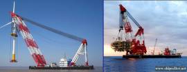 6000T 7000T 8000T 9000T 10000T 12000T 15000T FLOATING CRANE BARGE 6000