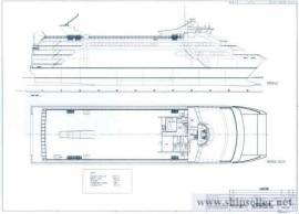 63m High-Speed Passenger/Car/Cargo Catamaran