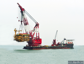 7000t crane barge 7000 ton floating crane barge sale rent charter sell