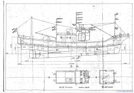 9.7ton fishing vessel
