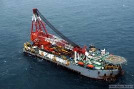 cheap floating crane 100t to 5000t crane barge