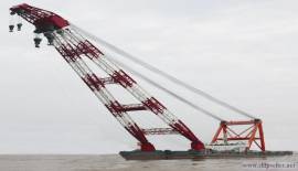 cheap new-built 1200t floating crane 1200 ton