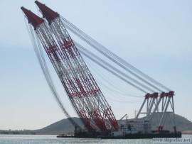 cheap sell&charter floating cranes 100t to 5000t (sheer-leg and full r