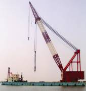 cheap Sell Floating crane 1000ton Full revolving
