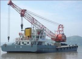 cheap used crane barge floating crane 80t to 2000t