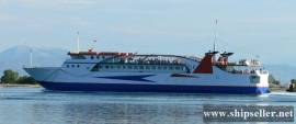 DAY PASSENGER/VEHICLE CLOSED TYPE FERRY “RINA” CLASSED FOR SALE