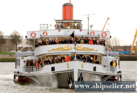 Dinner Cruise 600 PAX Steam Ship Classic Fully in Class & Operated dai
