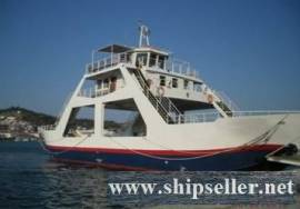 DOUBLE ENDER DAY PASSENGER-CAR-TRUCK FERRY FOR SALE