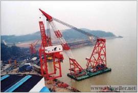 floating crane 700t 800t 900t crane barge