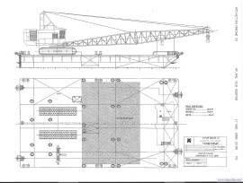 Floating Crane MCK 90 Tons for Sale or Charter