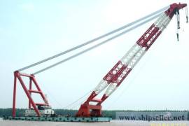 floating crane supplier seller manufacturer crane barge vessel