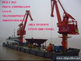 floating tower crane grab floating crane sell sale buy rent charter fl