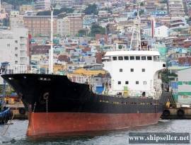 GENERAL CARGO VESSEL 2180 DWT FOR SALE