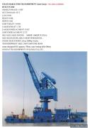 grab floating crane barge transshipment crane vessel crane ship sale b