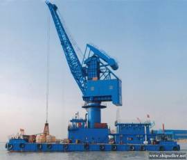 grab floating crane barge transshipment crane vessel crane ship sale b