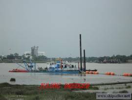 Julong 5500 cbm/h cutter suction dredger