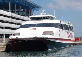 Jumbocat built_in 2009, loa 60 mt, 428 pax, 52 cars
