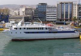 MV ILION DAY, RO/PAX CATAMARAN blt 1995, 350 PAX, 35 cars