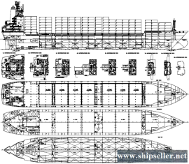 NEW BUILT  2 x 1730 TEU  CONTAINER VESSEL FOR SALE