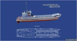 NEW Landing Craft Tank 24 for Sale {24 m, Military LCT or Ferry Demili