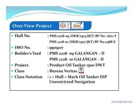 OIL TANKER (AS IS) 1500 DWT