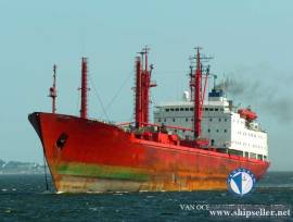 REEFER  1985 BUILT GERMANY  DWT 9360 MT  CAPACITY 470601 (CBFT)  USD 5