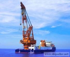 revolving floating crane 1000t rotation floating crane 1000 ton rotati