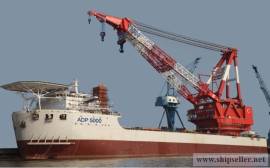 revolving floating crane barge 50t to 5000t sheerleg floating crane ba