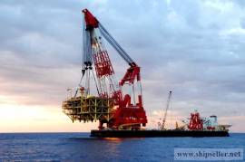 revolving floating crane rotating floating crane rotation floating cra