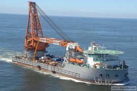 revolving floating crane rotating floating crane rotation floating cra
