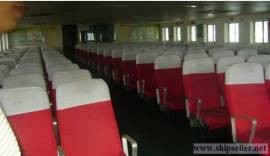 RO RO passenger boat/300P/19 truck(6t) price: USD 0.50M