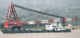 Sell Self propelled floating crane Self propelled crane barge