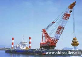 sell used clamshell dredger grab dredger sale buy purchase clamshell d