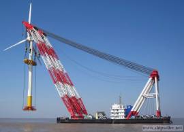 sheer-leg Floating Crane for sell sale supply manufacturer sheer leg f