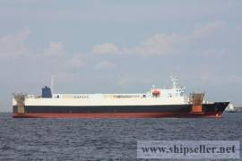 Small 4,339 DWAT Pure Car Carrier Ro Ro Vehicle Carrier