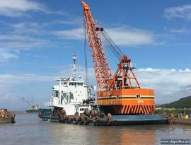 spud dredger spud clamshell dredger for cheap sale grab dredger with s