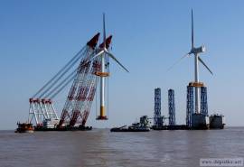 Supply offshore crane vessel barge crane floating crane