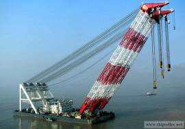 supply oilfield marine crane barge offshore marine crane heavy lift fl