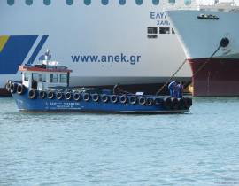 Supply vessel with volvo penta