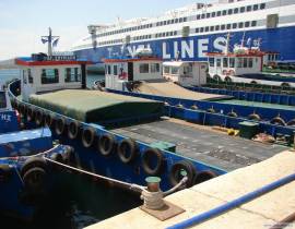 Supply vessel with volvo penta