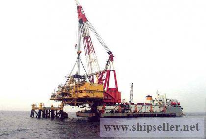 offshore crane barge floating crane 3000t 3200t 3500t 3600t