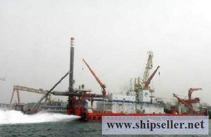 3500CBM CHINA BLT CCS CUTTER SUCTION DREDGER FOR SALE