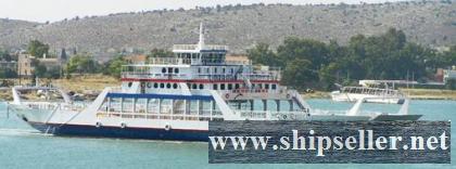 DOUBLE ENDED  DAY PASSENGER-CAR-TRUCK FERRY FOR SALE