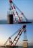 cheap sell&charter floating cranes 100t to 5000t (sheer-leg and full revolving)  crane barge