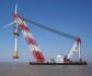1500t floating crane charter crane barge 1500 ton rent